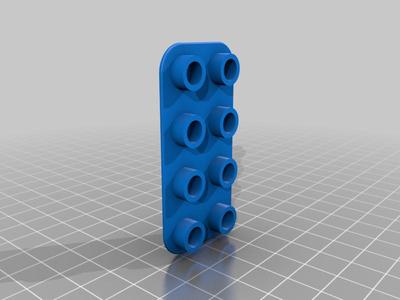 Lego Duplo rail connector