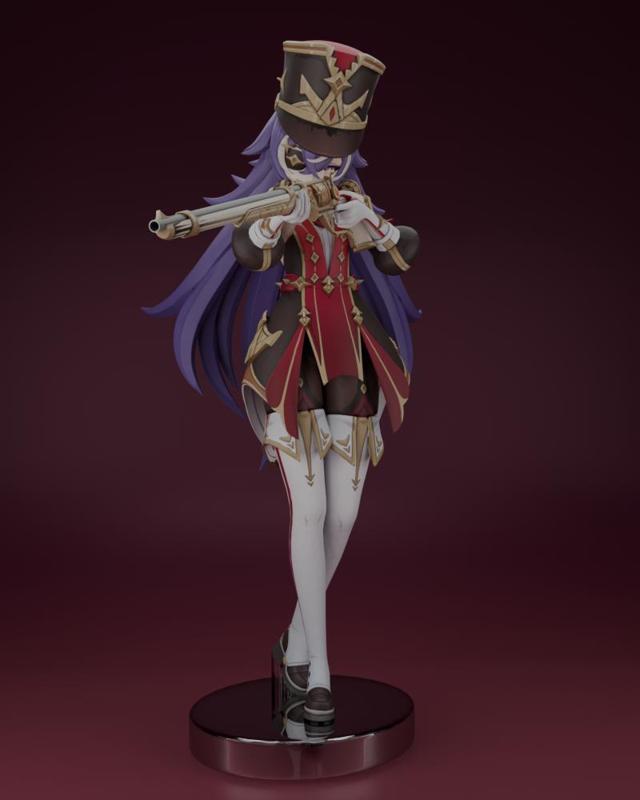 CHEVREUSE [夏沃蕾] | GENSHIN IMPACT | 3D PRINTABLE FIGURINE [v 1.1]