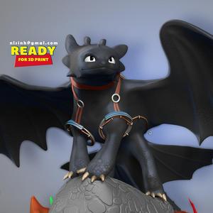 Toothless  Fanart