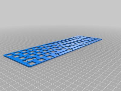 65% Keyboard Plate