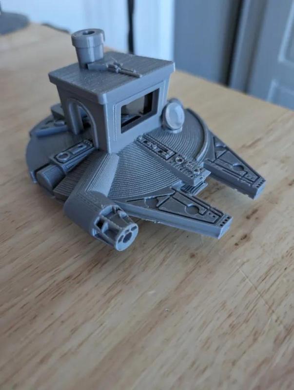 The Millennium Falcon Benchy   