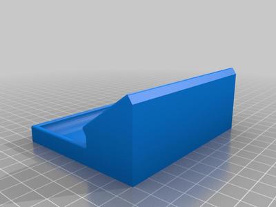 Simple under monitor organizer 