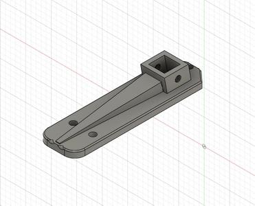 Artillery Evnovo Sidewinder X1 Z-Gantry Support (Aluminium Profile)