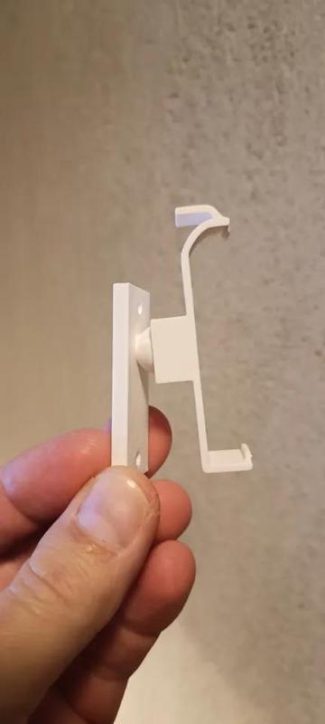 Wall mount tilt swivel holder for IKEA Vallhorn motion sensor   