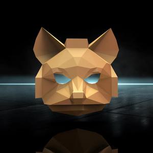 Fox McCloud Mask -"Retro" (Sculptober Day 11)   