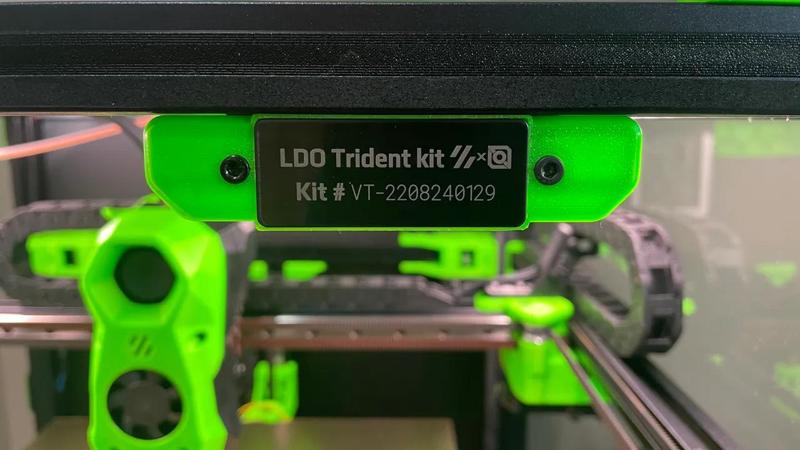 LDO & Voron under-extrusion serial plate mount   