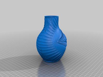 Mandelbrot Set is a set of 6 Vases / Lamp