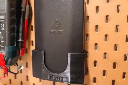 iFixit 64 bit driver kit holder - IKEA Skadis Pegboard
