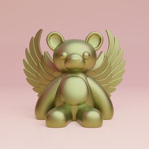 angel teddy bear idea for decoration or gift