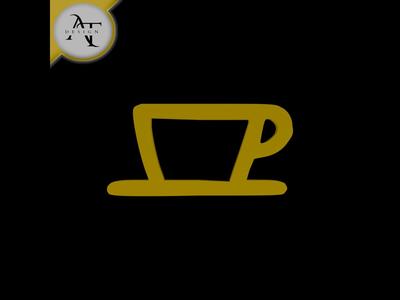 Simple Coffee Cup Symbol - 2D Art