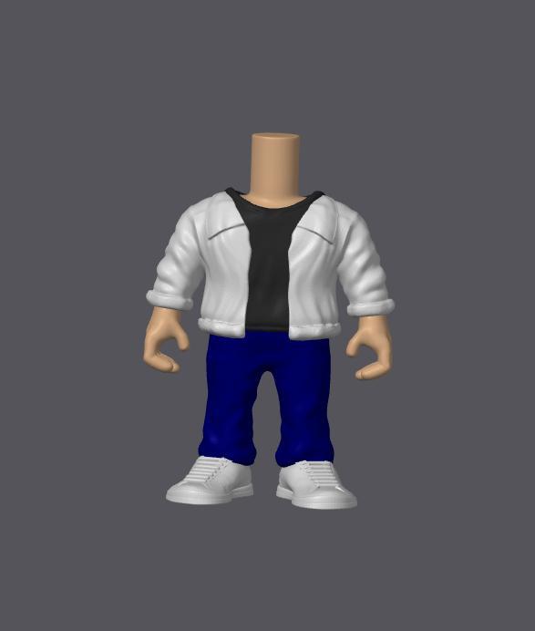 Custom funko pop body male 11