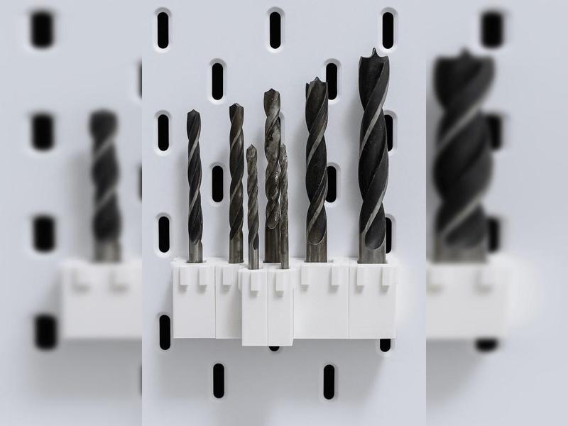 Modular Bit Holder for Skadis (IKEA)