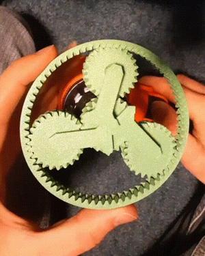 Mesmerizing 3:1 Planetary Gears Visualizer