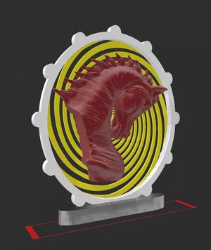 3D Horse  - Quick Print Gift - No Support