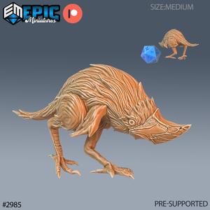 Beak Runner ‧ DnD Miniature ‧ Tabletop Miniatures ‧ Gaming Monster ‧ 3D Model ‧ RPG ‧ DnDminis ‧ STL FILE