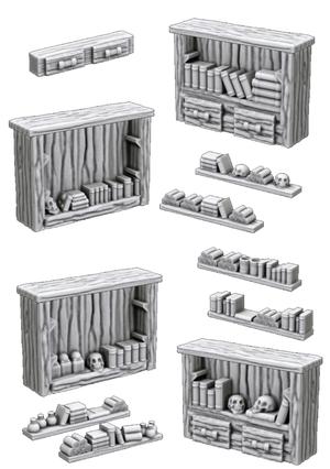 Fantasy Modular Bookcases