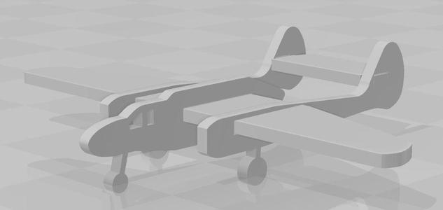 Northrop P61 Black Widow Card Kit