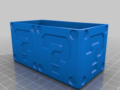 Large Super Mario question-mark block Switch Case 