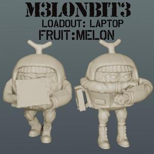 Delta Fruit: M3lonBit3 Melon Commando Laptop Loadout