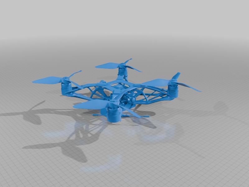 Drone mono pieza para  impresión 3D