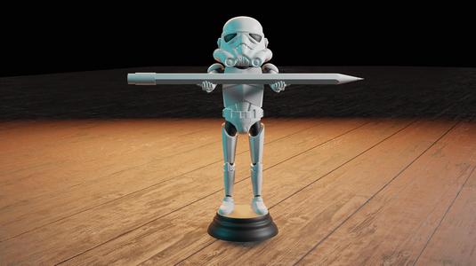 Storm Trooper pencil