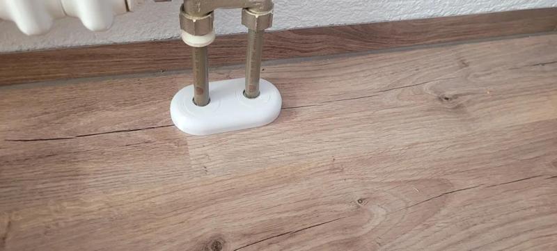 Doppelrosette Heizung 45mm - 75mm   