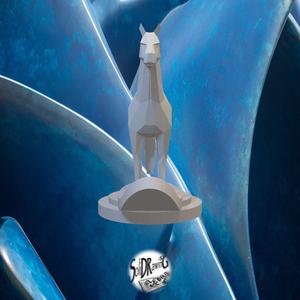 Horse - LowPoly - Bust - Full - Perfect Design - Easy Print - Decor - SoliDRawinGS0057