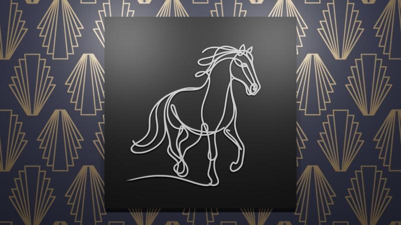 WALL DECORATION HORSE