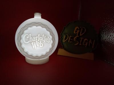 Charlotte's Web CHRISTMAS ORNAMENT TEALIGHT