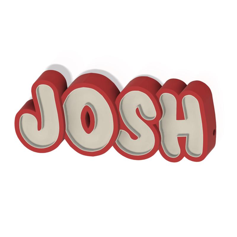 JOSH - LED LAMP WITH NAME (NAMELED)
