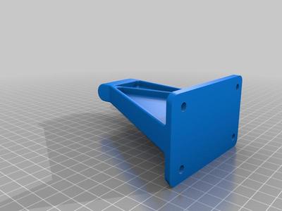 Spoolholder support for m8 threaded rod