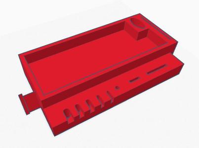 Ender 3 PSU Tool Holder for Double Z Axis 