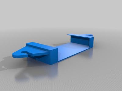 Raspberry Pi Zero (official case) window/surface holder