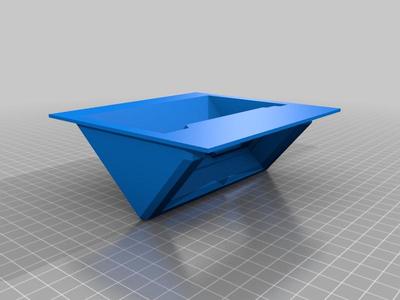 LCD screen casing - no supports