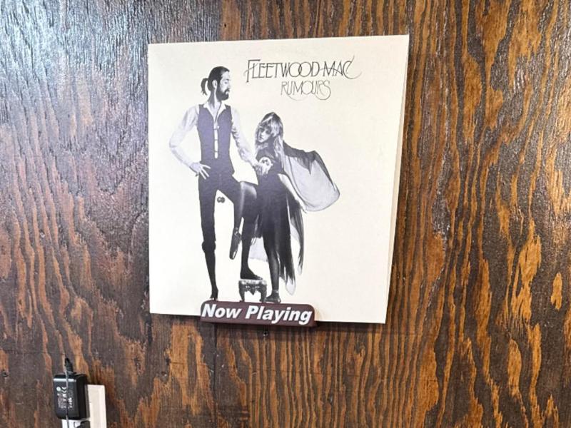 Now Playing Record Holder Wall Mount