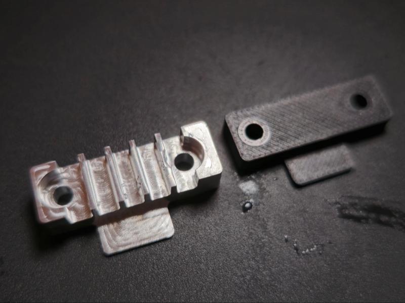 Mellow Filament buffer motor holder/heatsink