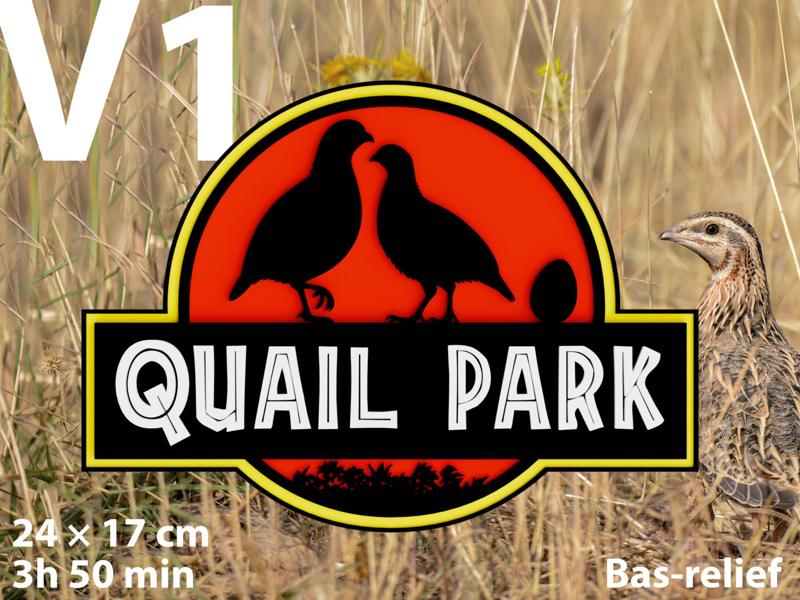 Quail park - Jurassic logo