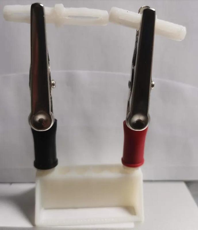 Soldering Holder Using Alligator Clips   