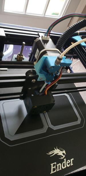  Ender 6 direct drive using stock extruder 