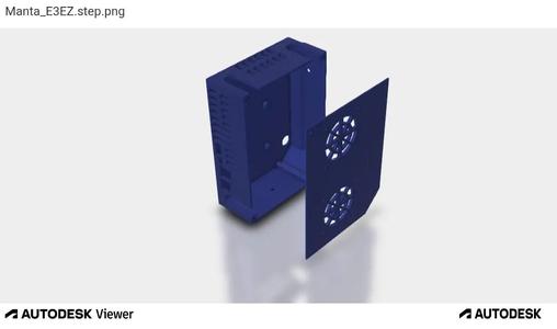 Manta E3EZ electronics box for Duender   