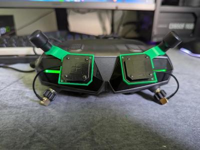 walksnail patch antenna holder for goggles x   