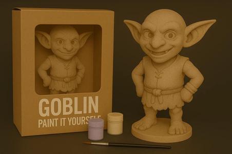 Goblin – Paint-It-Yourself   