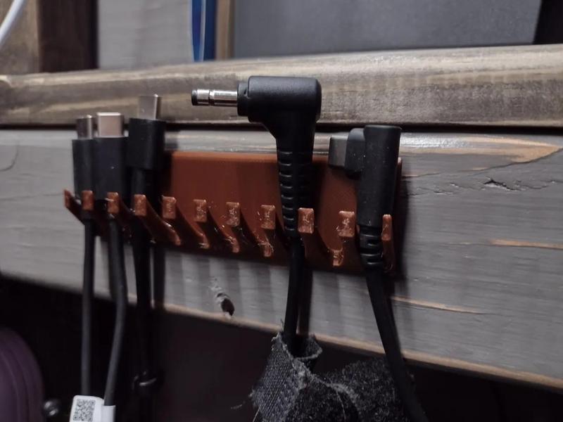 USB Charge Cable Hanger   