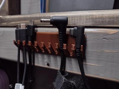USB Charge Cable Hanger   