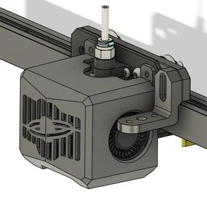 Neptune 3 BLTouch Mount without heat inserts   