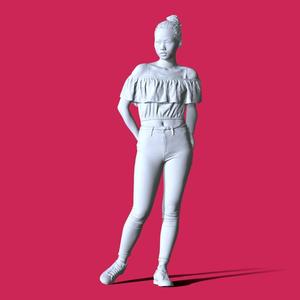Miniature Pose Character C198
