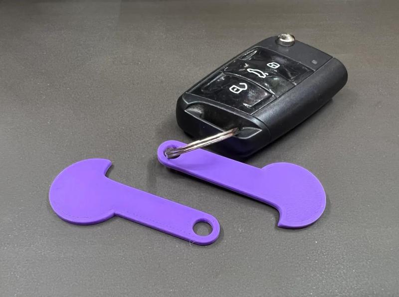 Removable trolley coin EU/US/CA/AU/UK/CZ/PL/IL shopping cart coin   