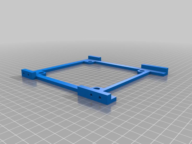 120mm fan/water cooler mount for 5.25" computer case bay