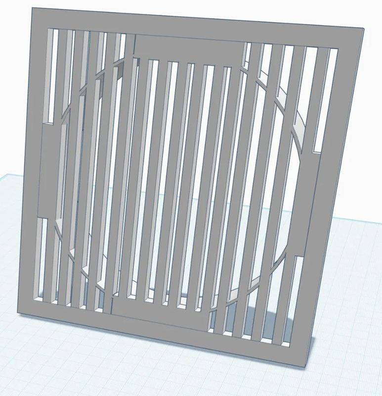Lüftungsgitter - Air outlet   
