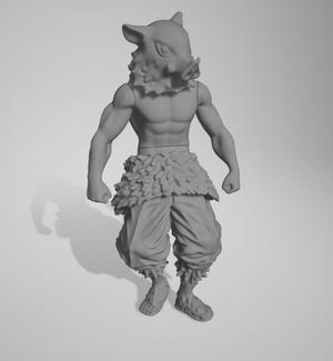 Inosuke - Demon Slayer (parts to print)